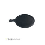 تخته چوبی دسته دار گرد دیپ 33 سانت وایت پلیت کد 8544 یک عددی - تصویر 2