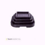 سینی چوبی پایه دار 25 سانت وایت پلیت  کد 8531 یک عددی - تصویر 5