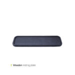 بشقاب چوبی مستطیل 40 سانت وایت پلیت کد 8555 یک عددی - تصویر 2