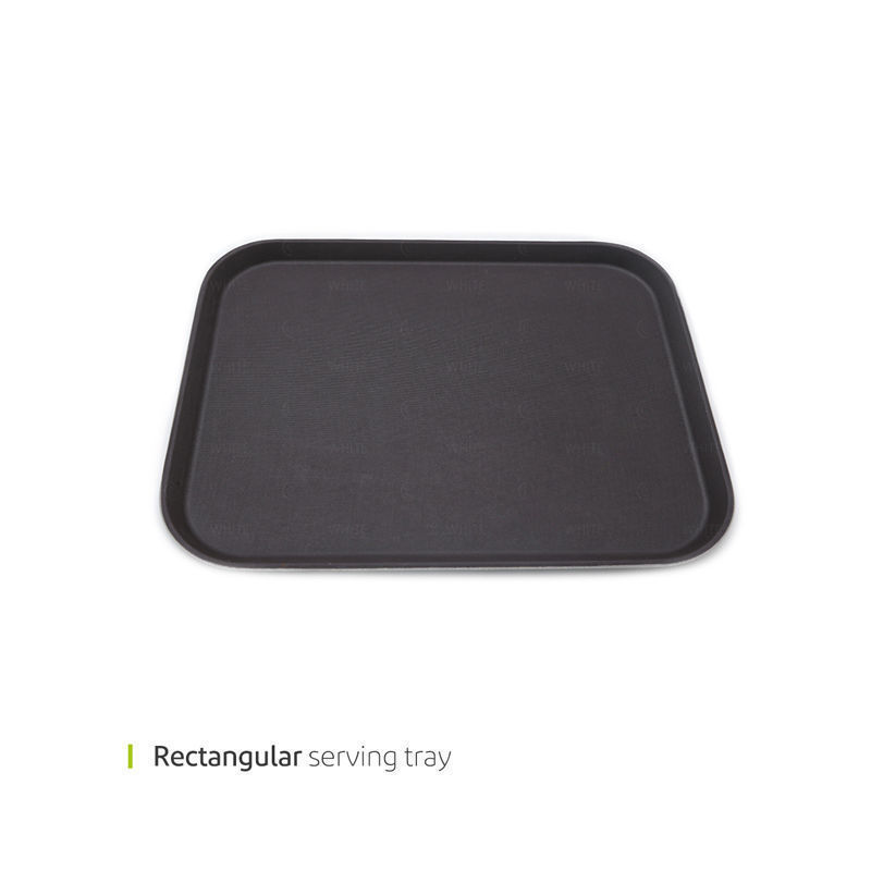 سینی استپ دار مستطیل 56 سانت وایت پلیت کد 5640m یک عددی (لبه دارای شکستگی کوچک)