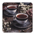 فنجان و نعلبکی مارس 200 سی سی وایت پلیت کد 5059 شش عددی - تصویر 3