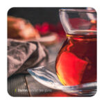 استکان و نعلبکی دانتل 145 سی سی پاشا باغچه کد 96574 شش عددی - تصویر 3