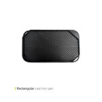 تابه استیک پز چدنی مستطیل دو طرفه 50 سانت وایت پلیت کد 5084 یک عددی - تصویر 2