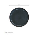 پیش دستی گری داتس 21 سانت وایت پلیت کد 880.101 یک عددی - تصویر 2