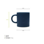 ماگ سیمپل وایت پلیت کد 8820 یک عددی - تصویر 3