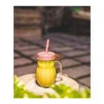 لیوان اسموتی بلور جغد 380 سی سی وایت پلیت کد 870140 یک عددی - تصویر 5