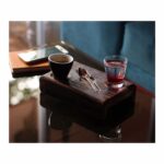 تخته اسپرسو چوبی پایه دار وایت پلیت  کد 8562 یک عددی - تصویر 4