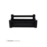 جعبه چوبی نوستا 34 سانت وایت پلیت کد 8672 یک عددی - تصویر 2