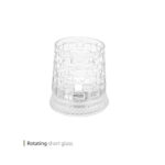 نیم لیوان مگنتی بیگ اسکوئر 250 سی سی وایت پلیت کد 94.658296 یک عددی - تصویر 2