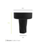 سری قلیان تمام سیلیکونی وایت پلیت کد 7274 یک عددی - تصویر 2