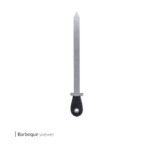 سیخ استیل نگیر 50 سانت وایت پلیت کد 9155 یک عددی