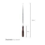 سیخ تاینی بروشت وایت پلیت کد 9153 یک عددی - تصویر 2