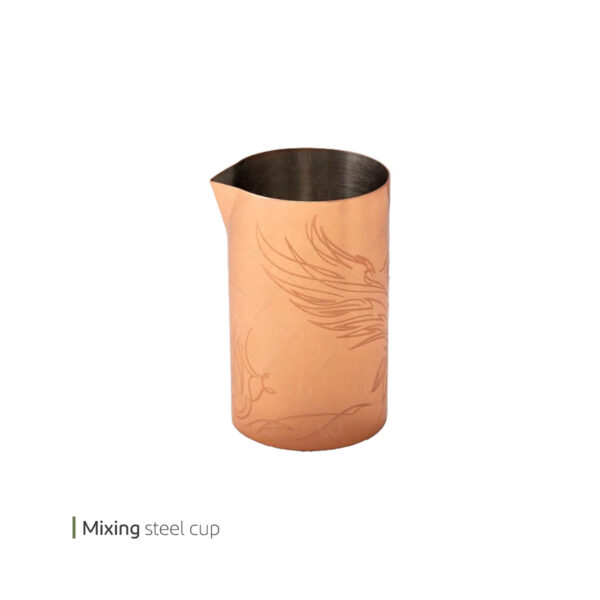 کاپ میکسینگ استیل 650 سی سی میلانو کد 6684 یک عددی