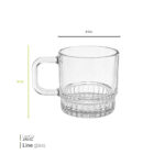 لیوان چای پایین لاین 270 سی سی وایت پلیت کد 362.057 یک عددی - تصویر 2