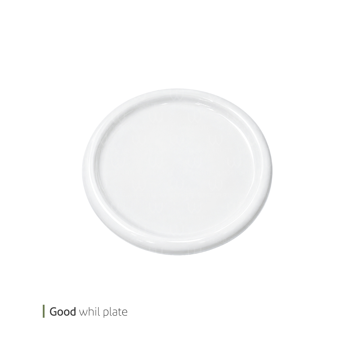44059-0044059_-27-11071- بشقاب چینی گود ویل 27 سانت وایت پلیت کد 11071 یک عددی - تصویر 1
