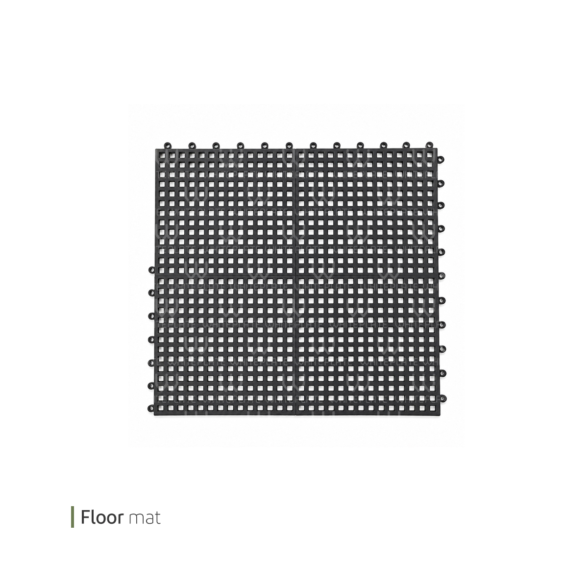 44143-0044143_-30-30300- فلور مت 30 سانت وایت پلیت کد 30300 یک عددی - تصویر 1