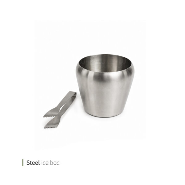 سطل یخ و انبر استیل وایت پلیت کد 0316.1 یک عددی