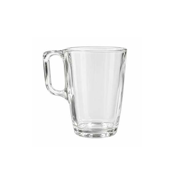 لیوان چای دسته دار بلینک مکس وایت پلیت کد 00.3m یک عددی
