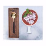جا قاشق و چنگال چوبی وایت پلیت کد 8558 یک عددی - تصویر 3