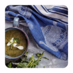 دستمال طرح قوری وایت پلیت کد 11091 یک عددی - تصویر 3